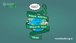 This year's World Mental Health Day is Saturday 10 October 